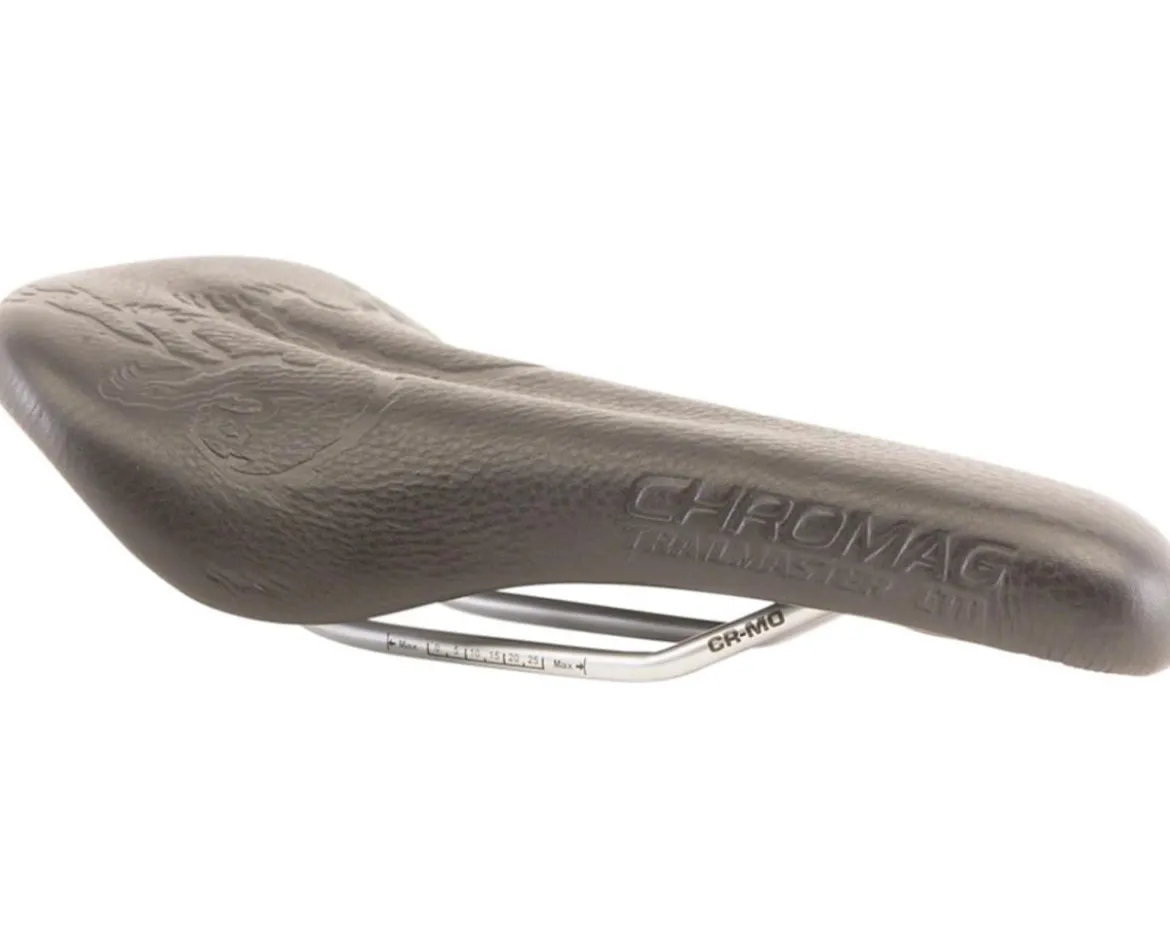 Chromag Trailmaster LTD Saddle (Black) (Chromoly Rails) (140mm)