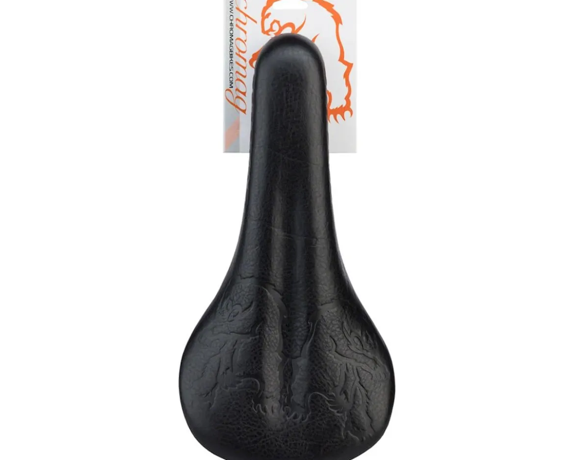 Chromag Trailmaster LTD Saddle (Black) (Chromoly Rails) (140mm)
