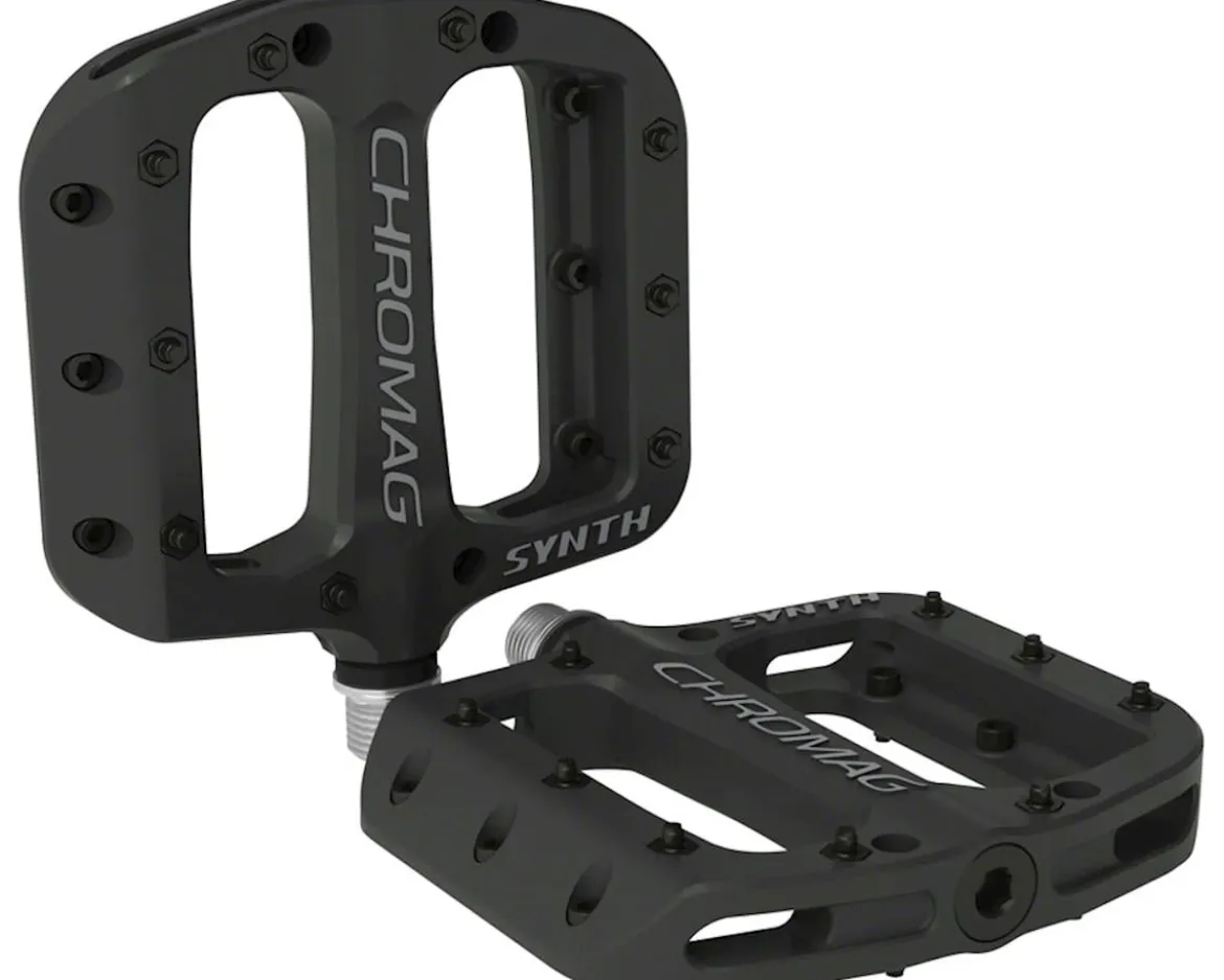 Chromag Synth Composite Platform Pedals (Black)