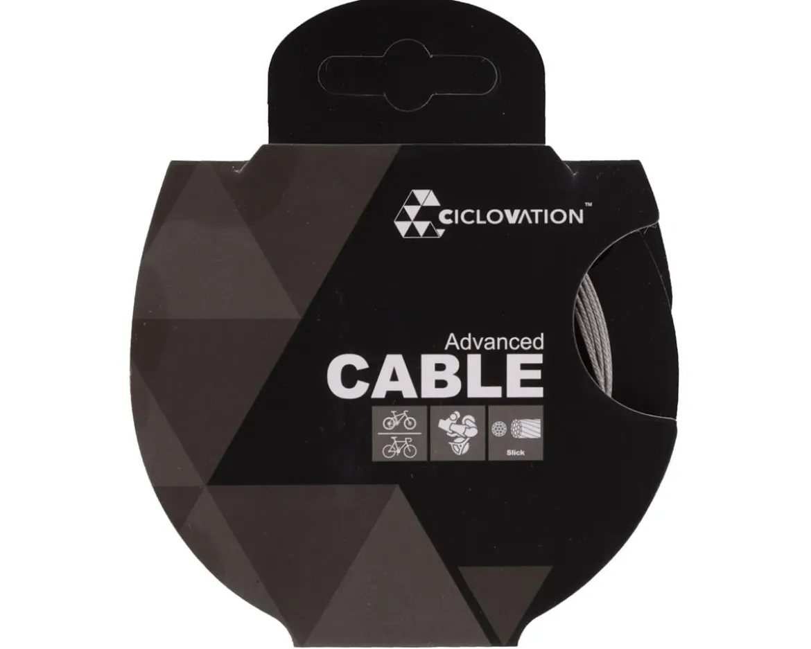 Ciclovation Advanced Slick Shift Cable (For Shimano/SRAM) (Stainless) (1.1mm) (2100mm)