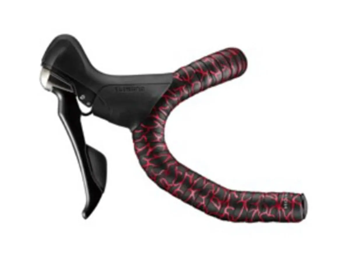 Ciclovation Advanced Leather Touch Handlebar Tape (Magma Flame Red)