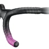 Ciclovation Advanced Leather Touch Handlebar Tape (Fusion Dot Black/Pink)