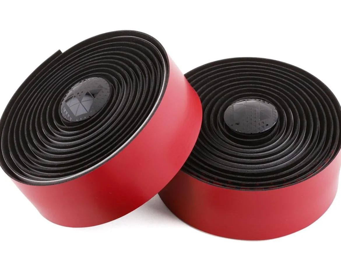 Ciclovation Advanced Leather Touch Handlebar Tape (Fusion Dot Black/Red)