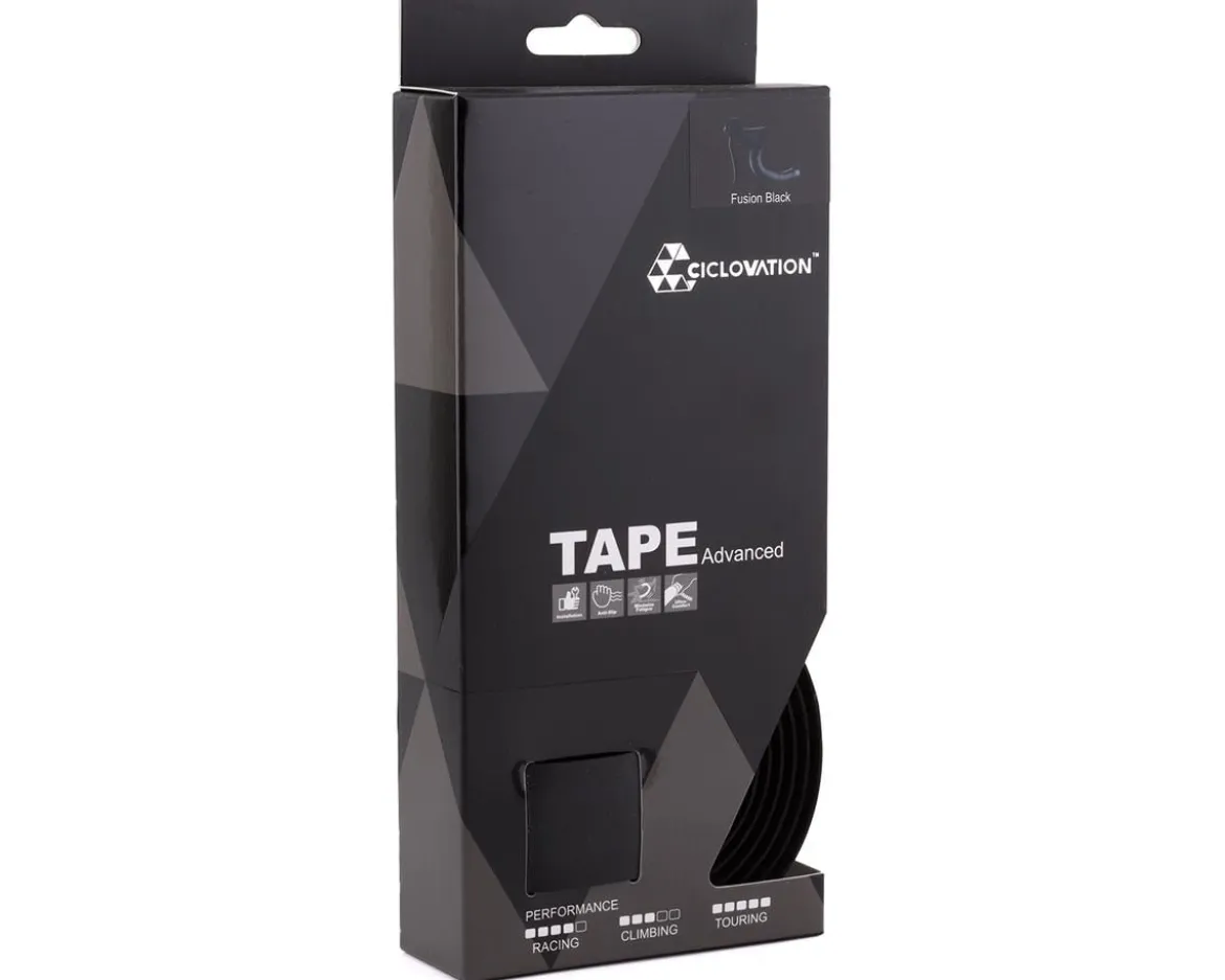 Ciclovation Advanced Leather Touch Handlebar Tape (Fusion Dot Black)