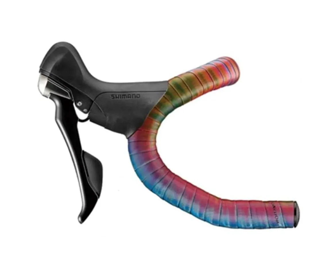 Ciclovation Premium Leather Touch Handlebar Tape (Halo Touch Rainbow)