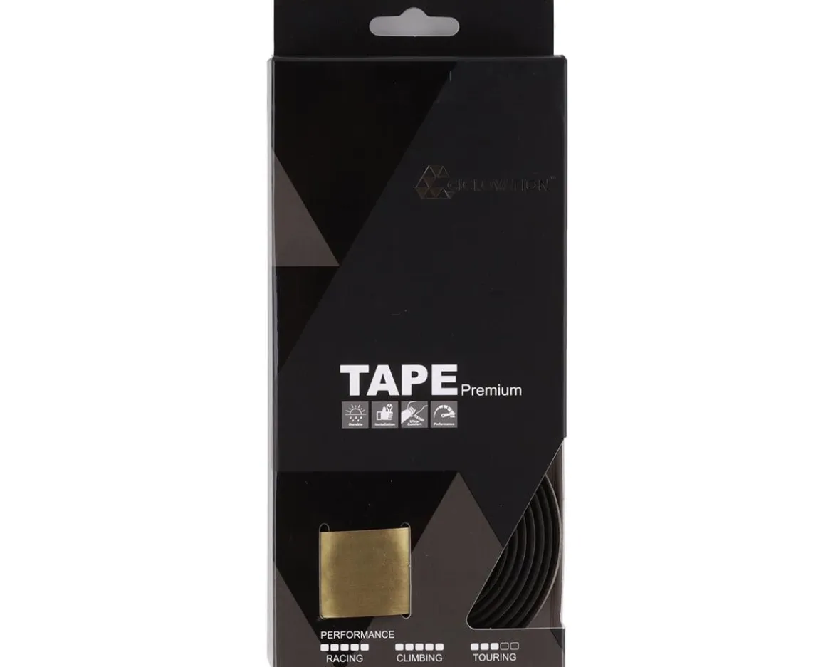 Ciclovation Premium Leather Touch Handlebar Tape (Halo Touch Gold Mine)