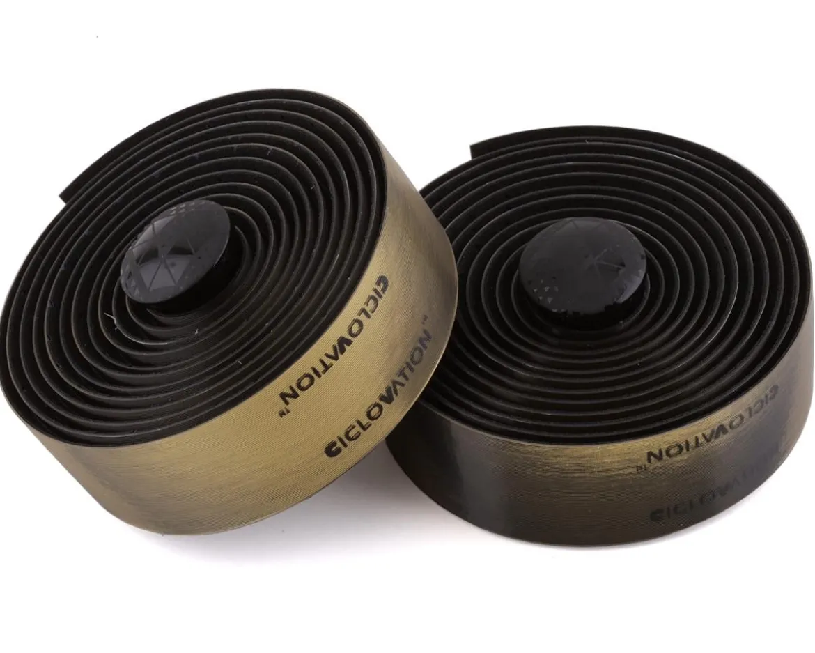 Ciclovation Premium Leather Touch Handlebar Tape (Halo Touch Gold Mine)