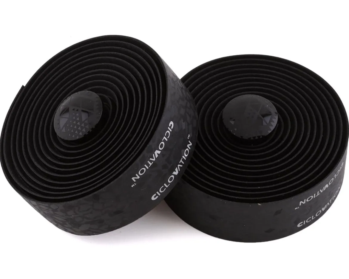 Ciclovation Premium Leather Touch Handlebar Tape (Black Diamond)