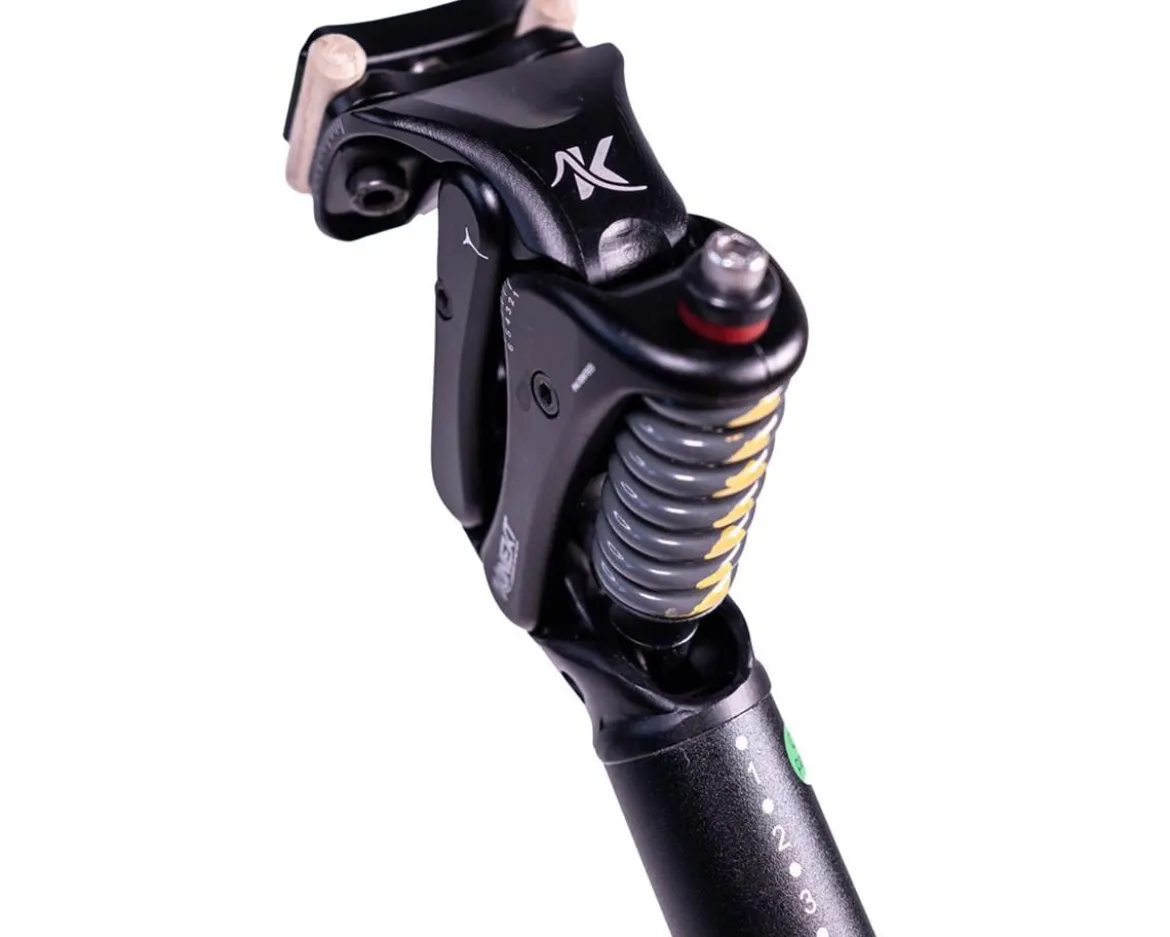 Cirrus Cycles Kinekt Suspension Seatpost (Black) (XR- 80-320lb Rider) (27.2mm) (350mm)