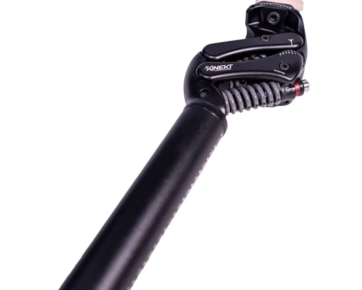Cirrus Cycles Kinekt Suspension Seatpost (Black) (LR- 80-180lb Rider) (27.2mm) (350mm)