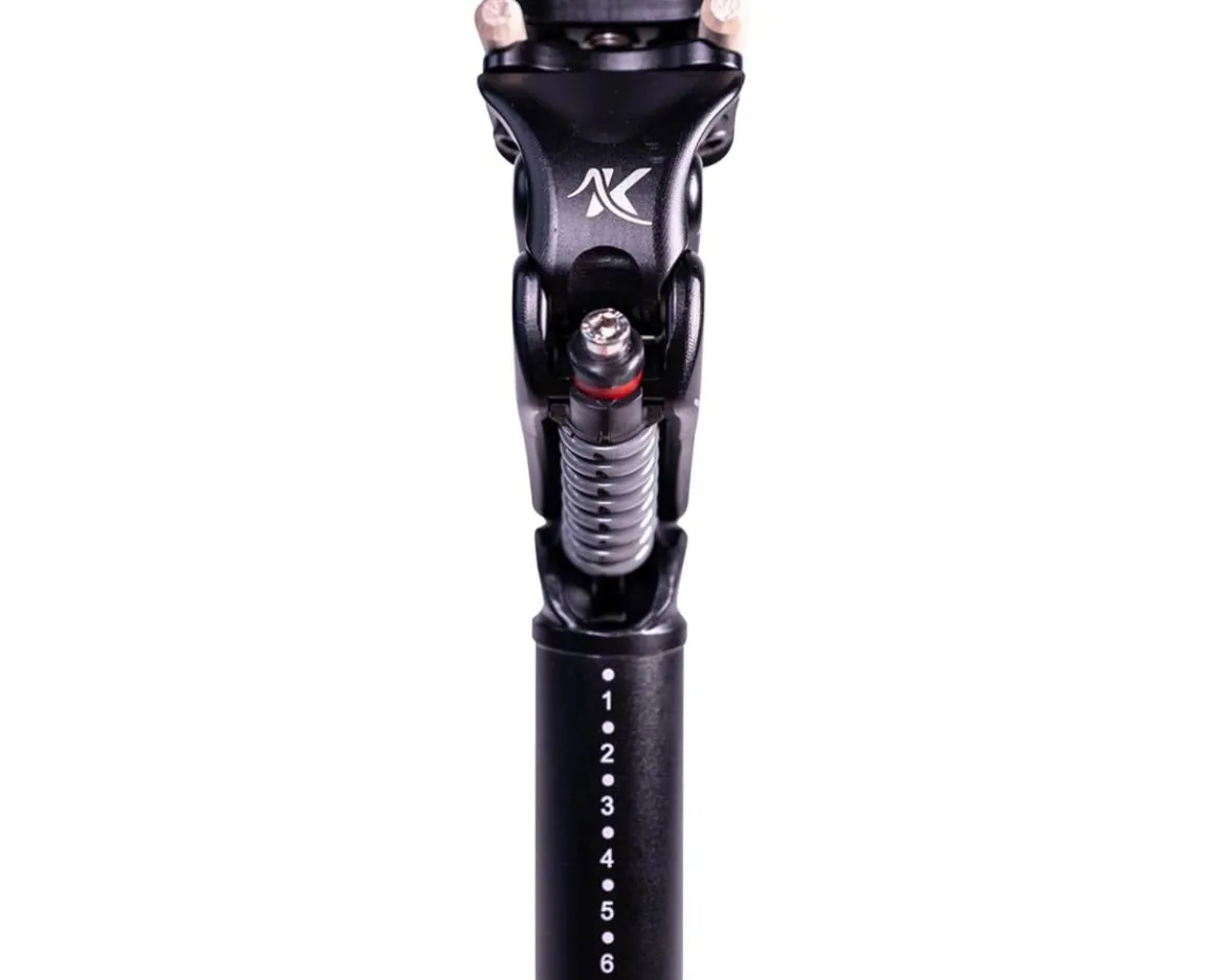 Cirrus Cycles Kinekt Suspension Seatpost (Black) (LR- 80-180lb Rider) (27.2mm) (350mm)