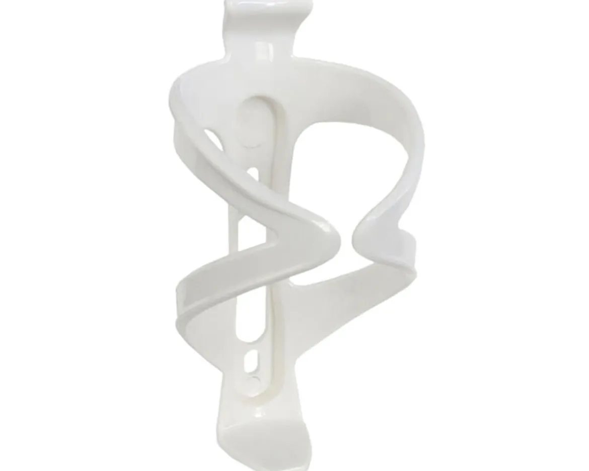 Clean Motion Composite Water Bottle Cage (White)