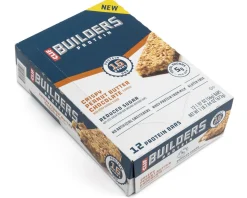 Clif Bar Builder's Reduced Sugar Protein Bar (Chocolate Peanut Butter) (12 | 1.94oz Packets)