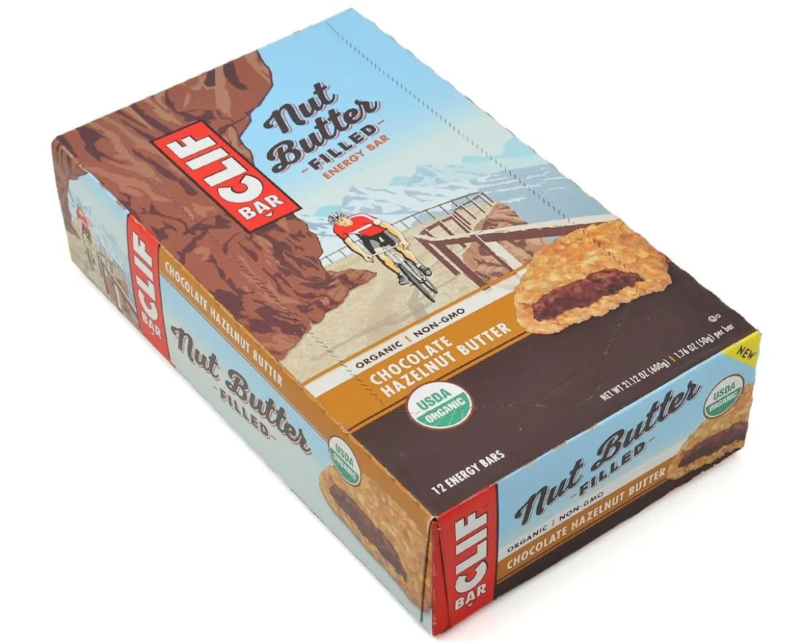 Clif Bar Nut Butter Filled Bar (Chocolate Hazelnut Butter) (12 | 1.76oz Packets)