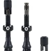 Clik Tubeless Valve Set (Black) (Pair) (40mm)