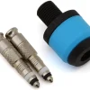 Clik Valve Core & Pump Head Adapter Starter Set (Silver) (Presta)
