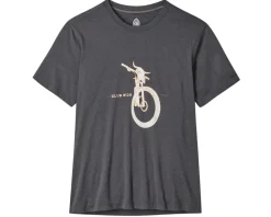 Club Ride Apparel Bamboo Blend Bull T-Shirt (Asphalt) (S)
