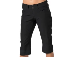 Club Ride Apparel Women's Joanie Capri (Raven Black) (M) (No Chamois)