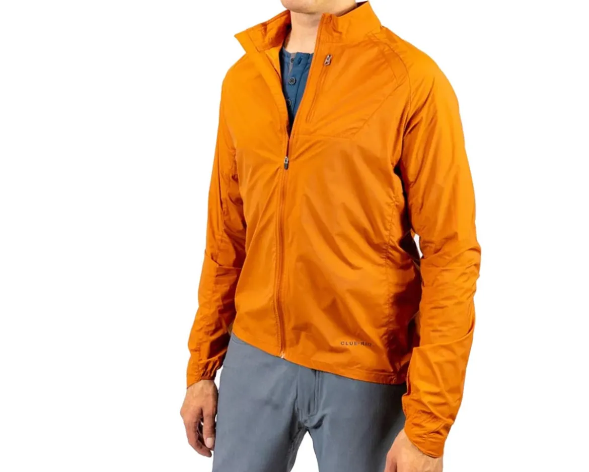 Club Ride Apparel X-Wind Jacket (Bombay Brown) (S)