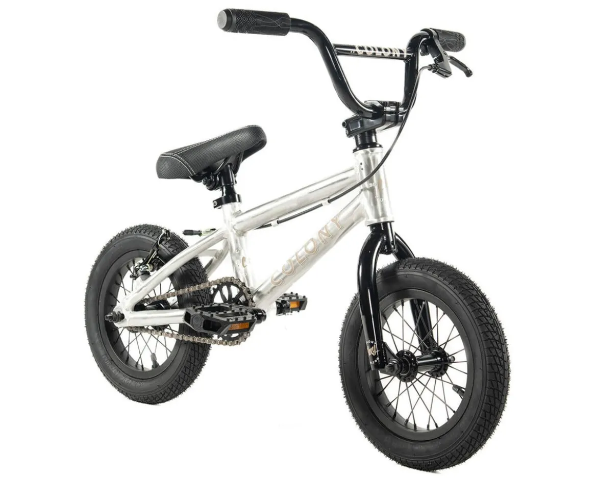 Colony Horizon 12" BMX Bike (11.9" Toptube) (Clear Polished)