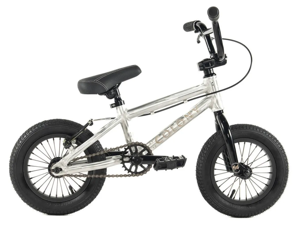 Colony Horizon 12" BMX Bike (11.9" Toptube) (Clear Polished)
