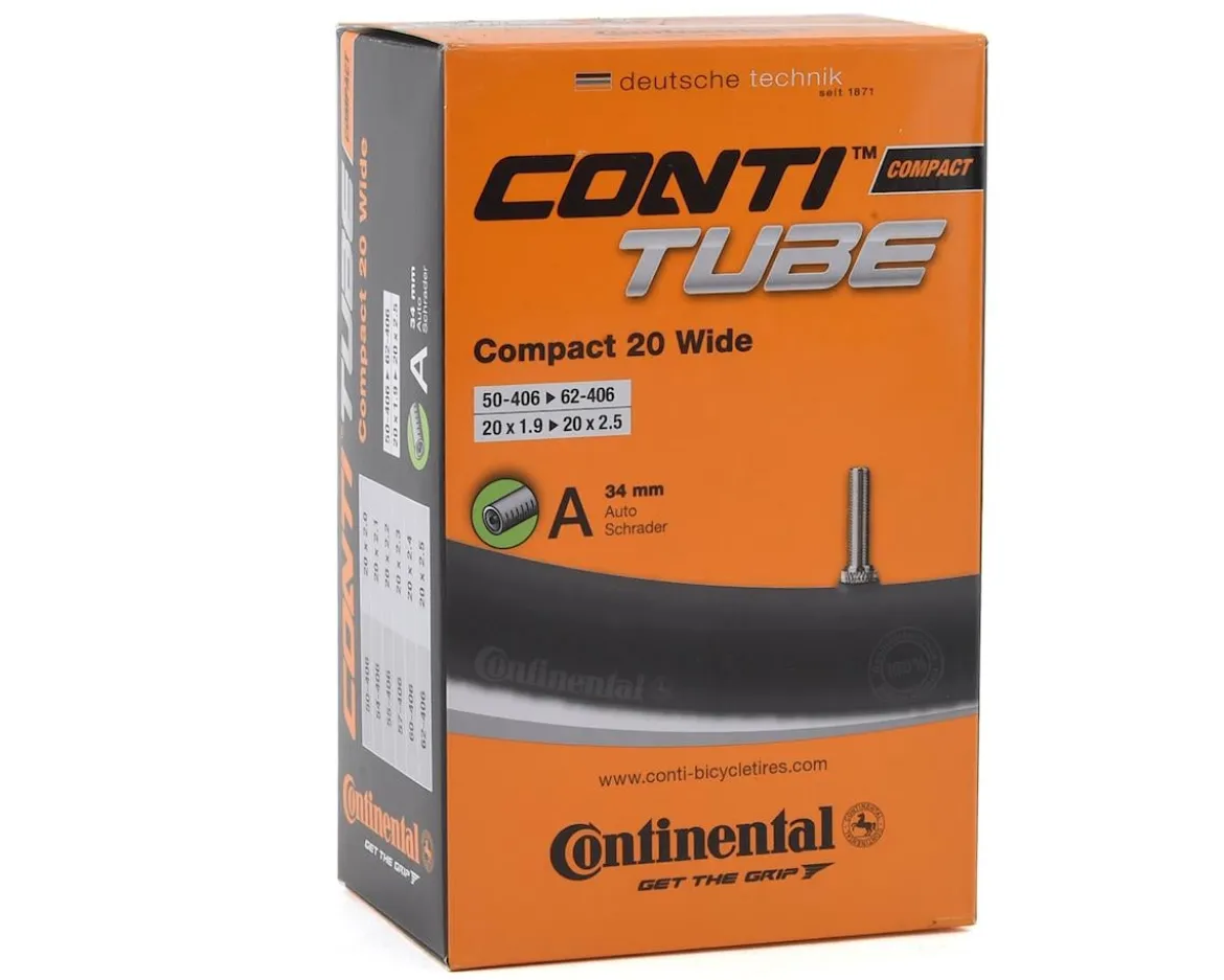 Continental 20" Compact BMX Inner Tube (Schrader) (1.9 - 2.5")