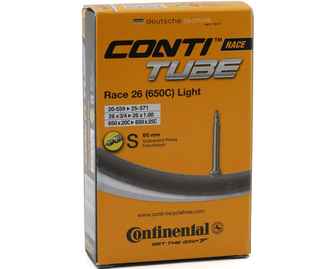 Continental 650c Race Light Inner Tube (Presta) (18 - 25mm) (60mm)