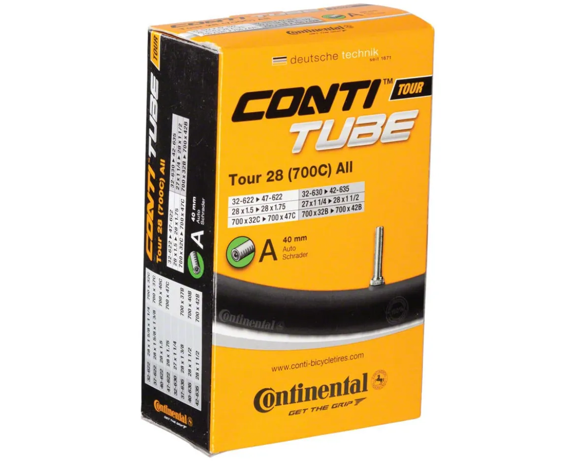 Continental 700c Tour Inner Tube (Schrader) (32 - 47mm) (40mm)