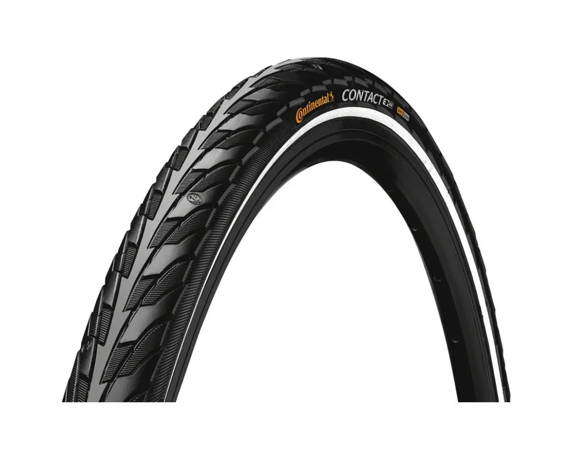 Continental Contact City Tire (Black/Reflex) (700c) (28mm) (Wire) (SafetySystem Breaker) (E25)