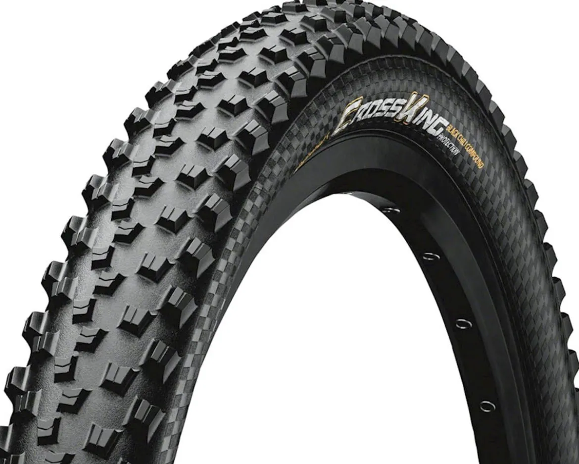 Continental Cross King Mountain Bike Tire (Black) (Wire Bead) (29") (2.2") (PureGrip/ProTection) (E25)