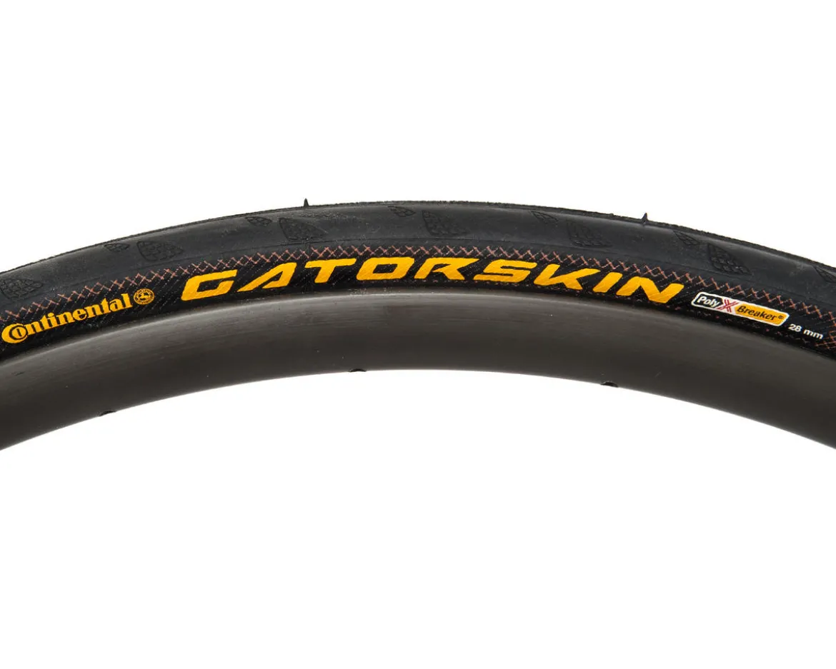 Continental Gatorskin Tire (Black) (Wire) (DuraSkin/PolyX Breaker) (700c) (28mm)