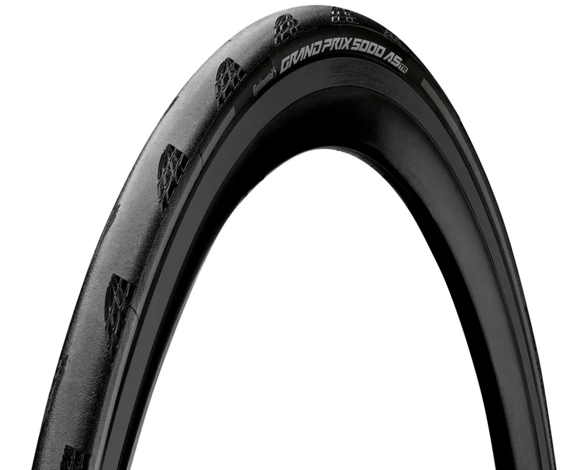 Continental Grand Prix 5000 AS TR Road Tire (Black/Reflex) (Tubeless) (All Season) (Folding) (BlackChili/Vectran Breaker) (700c) (25mm)