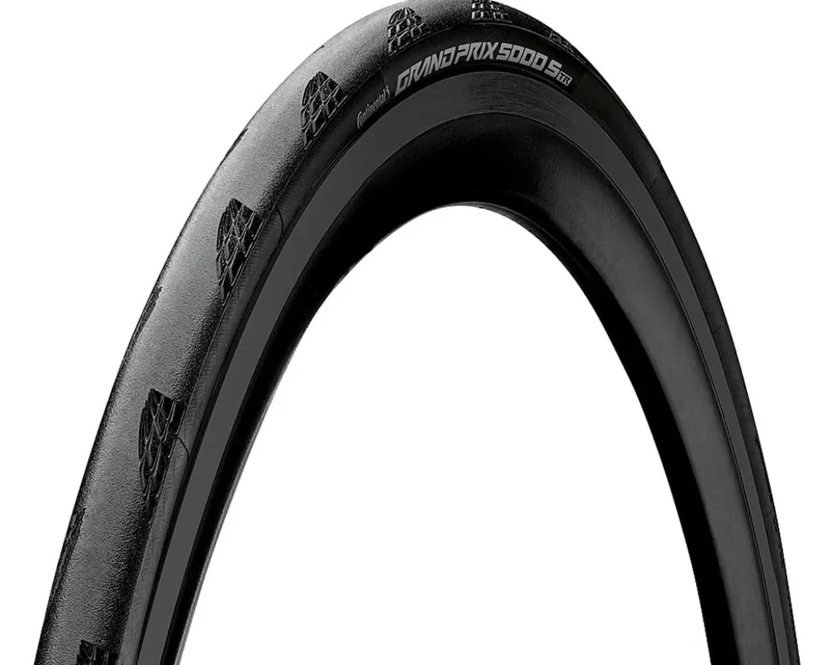 Continental Grand Prix 5000 S TR Tubeless Tire (Black) (700c) (28mm) (BlackChili/Vectran)
