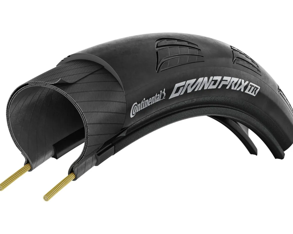 Continental Grand Prix TR Tubeless Road Tire (Black) (700c) (30mm) (BlackChili)