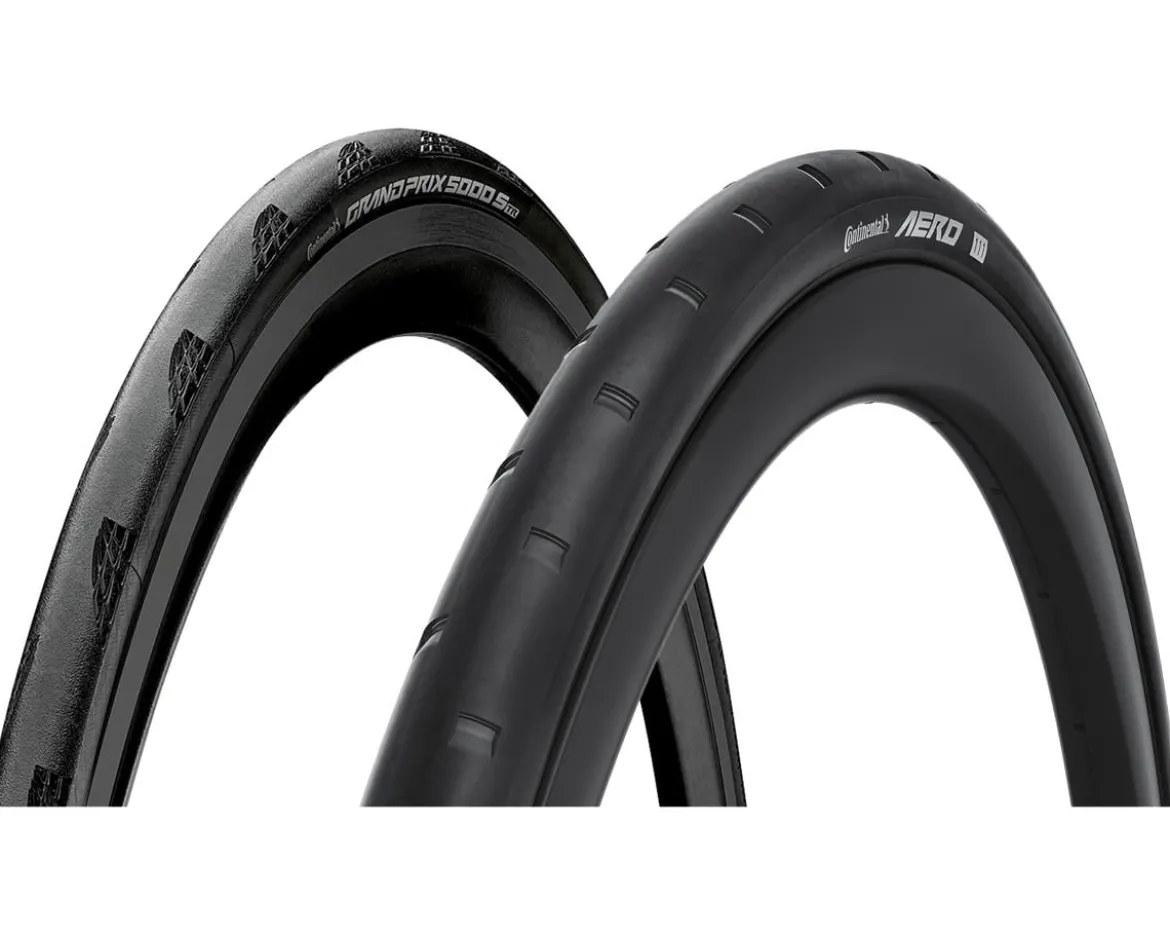 Continental Road Race Tire Bundle (Aero 111 + GP 5000 S TR) (26mm Front/28mm Rear)
