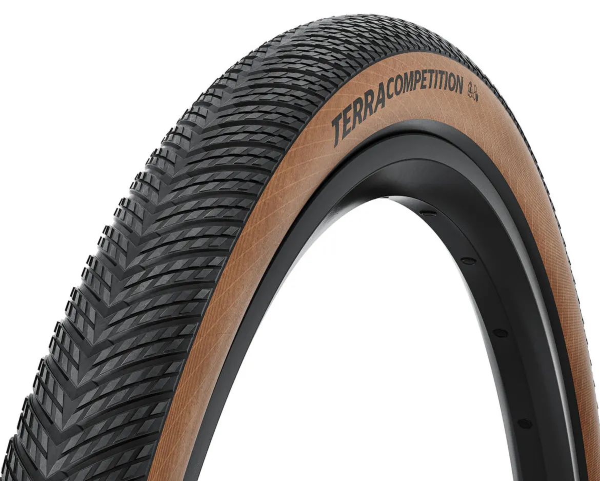 Continental Terra Competition Tubeless Gravel Tire (Black/Transparent) (700c) (35mm) (Grip/Trail)