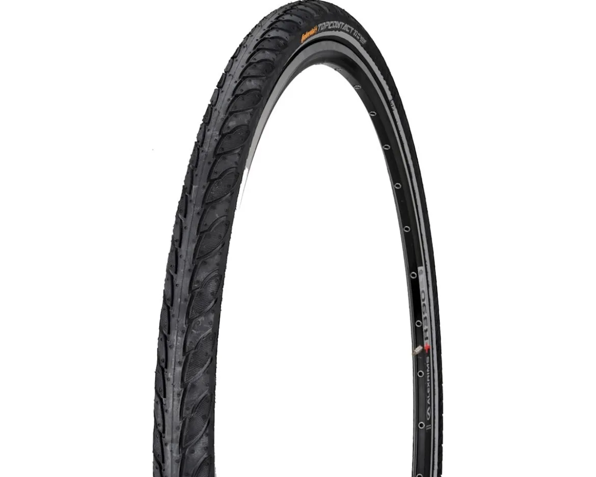 Continental Top Contact II City Tire (Black) (700c) (28mm) (Foldable) (Vectran Breaker)