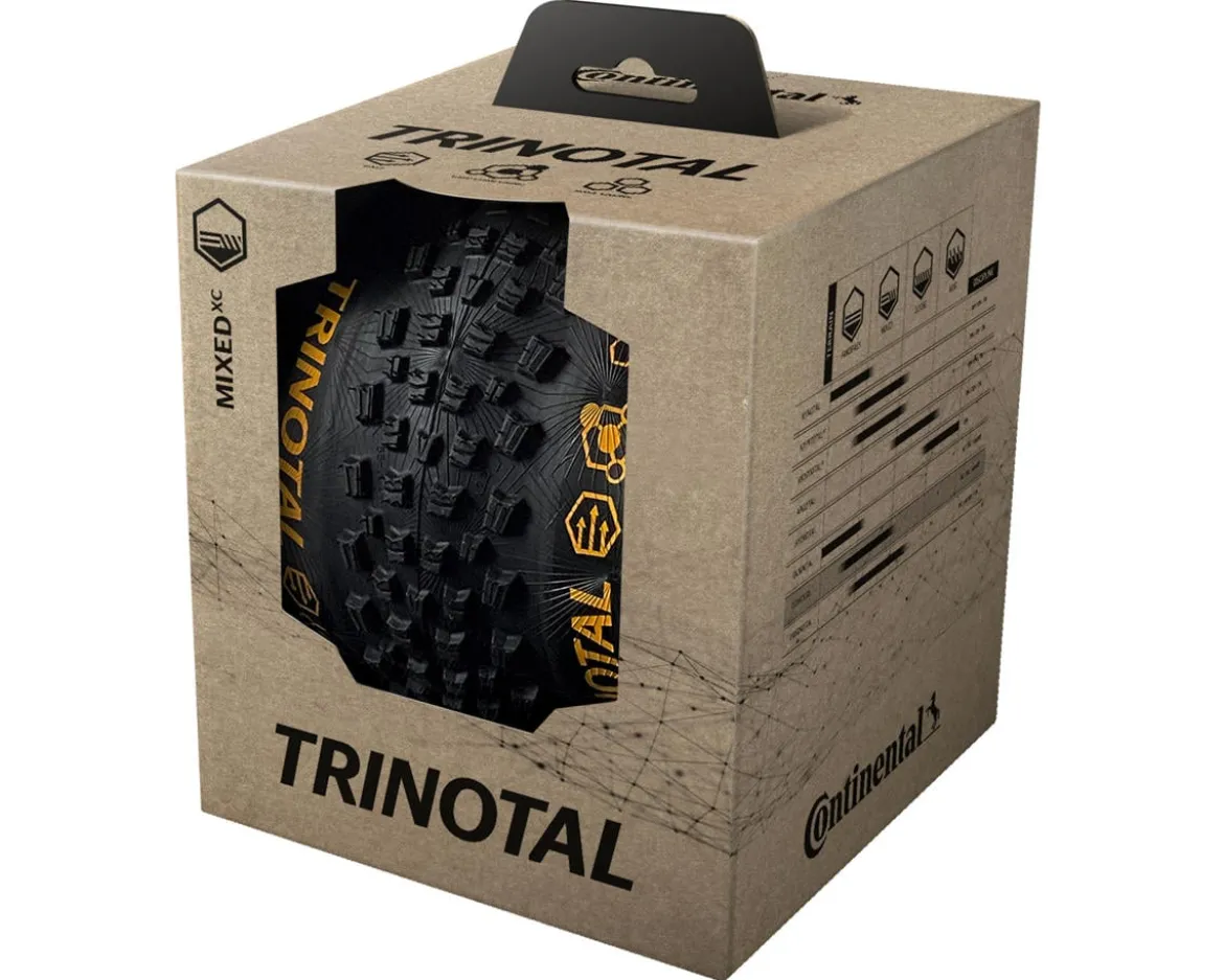 Continental Trinotal Tubeless Mountain Tire (29") (2.2") (Grip/Race) (Black)
