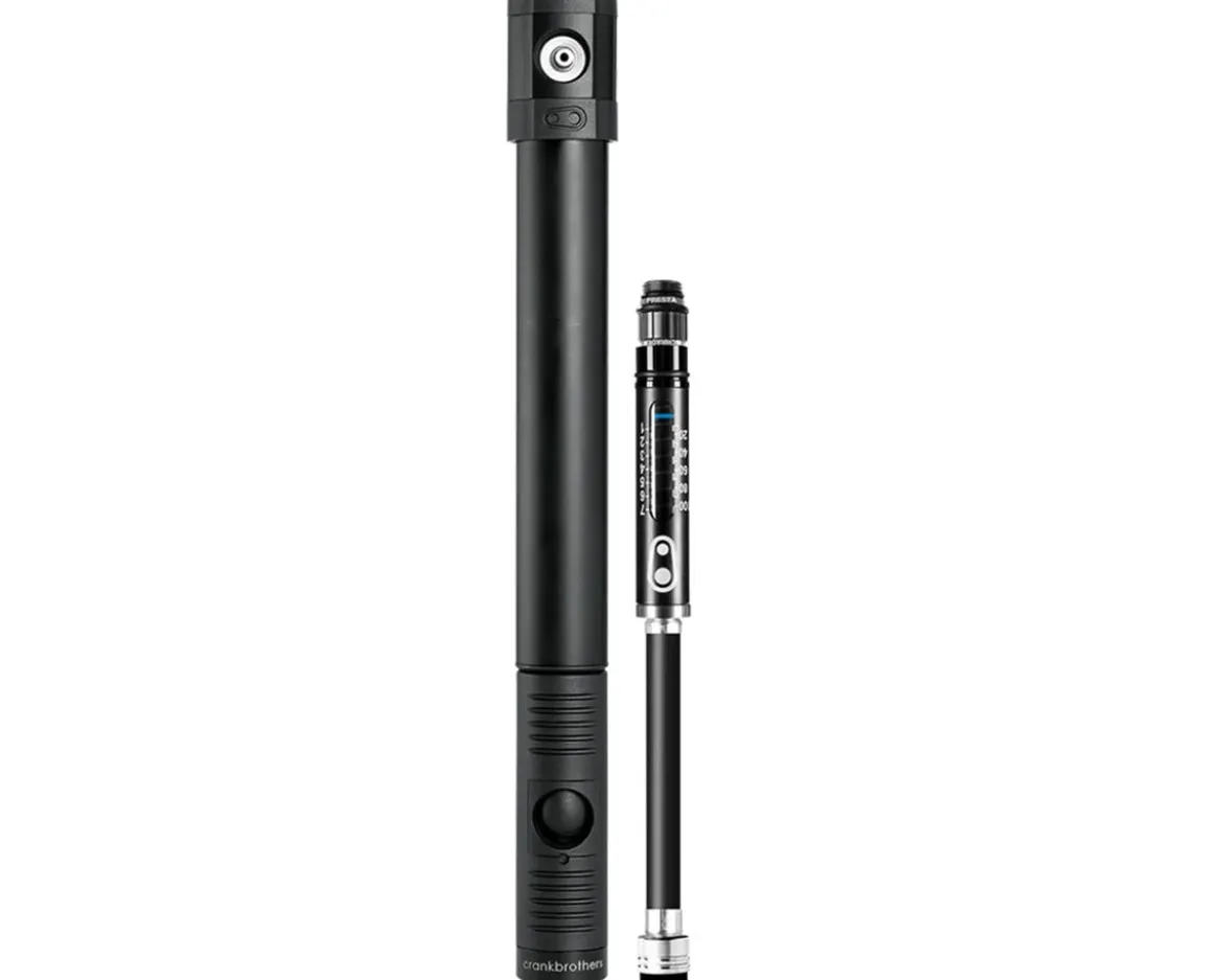 Crankbrothers Klic HV Gauge Hand Pump (Midnight Black)