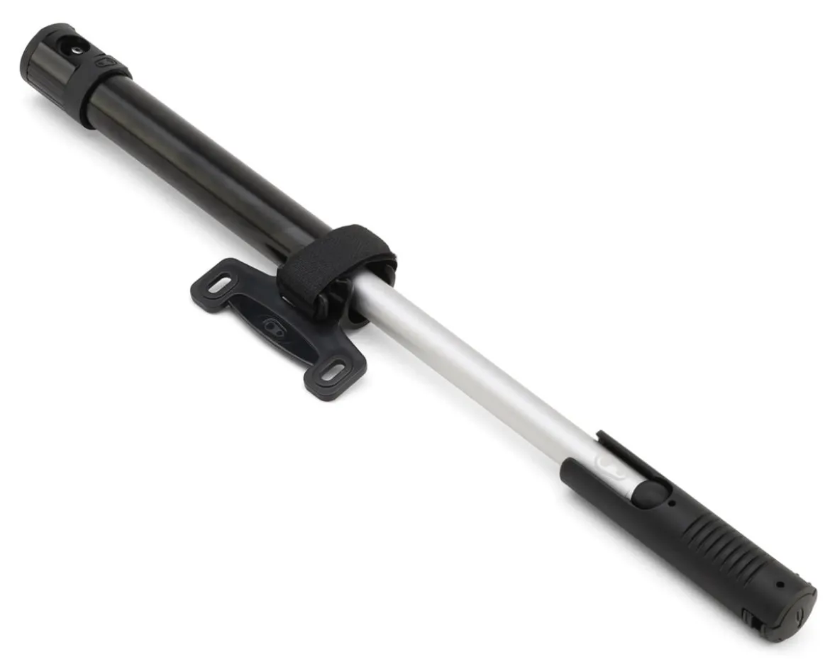 Crankbrothers Klic HV Gauge Hand Pump w/ Plug Tool (Black)
