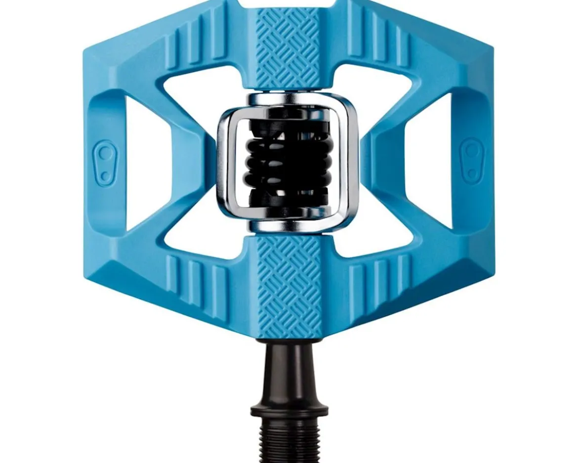 Crankbrothers Double Shot 1 Single-Sided Clipless Pedals (Blue)