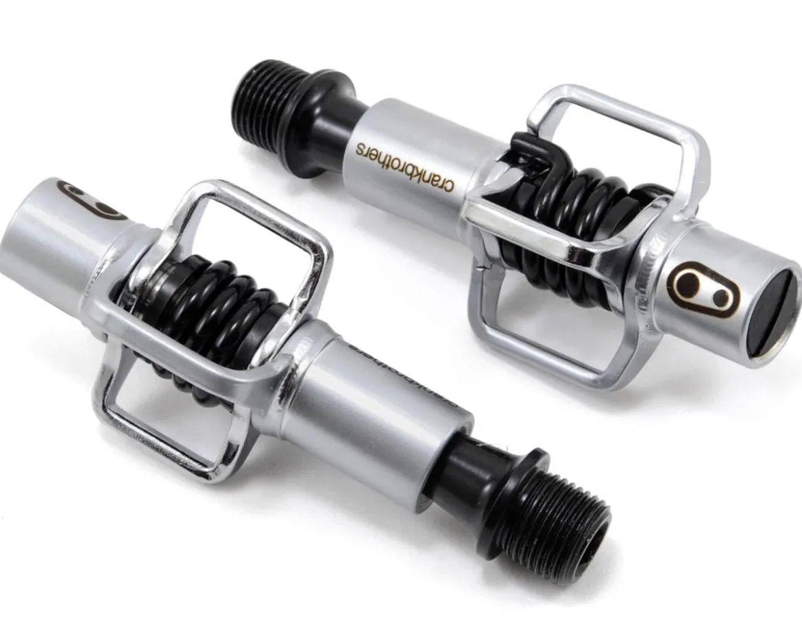 Crankbrothers Egg Beater 1 Pedals (Silver w/Black Spring)