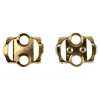 Crankbrothers Egg Beater 11 Pedals (Silver w/Gold Spring)