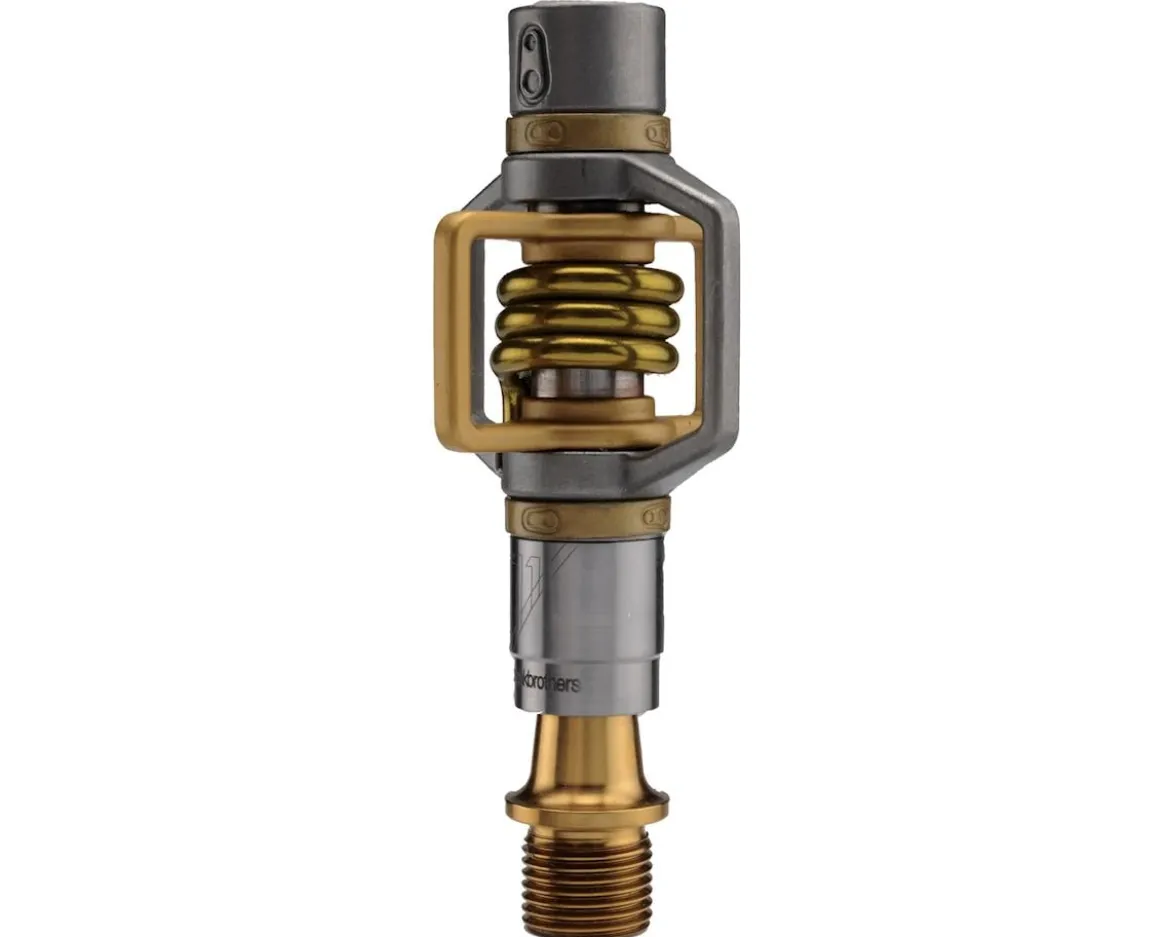 Crankbrothers Egg Beater 11 Pedals (Silver w/Gold Spring)