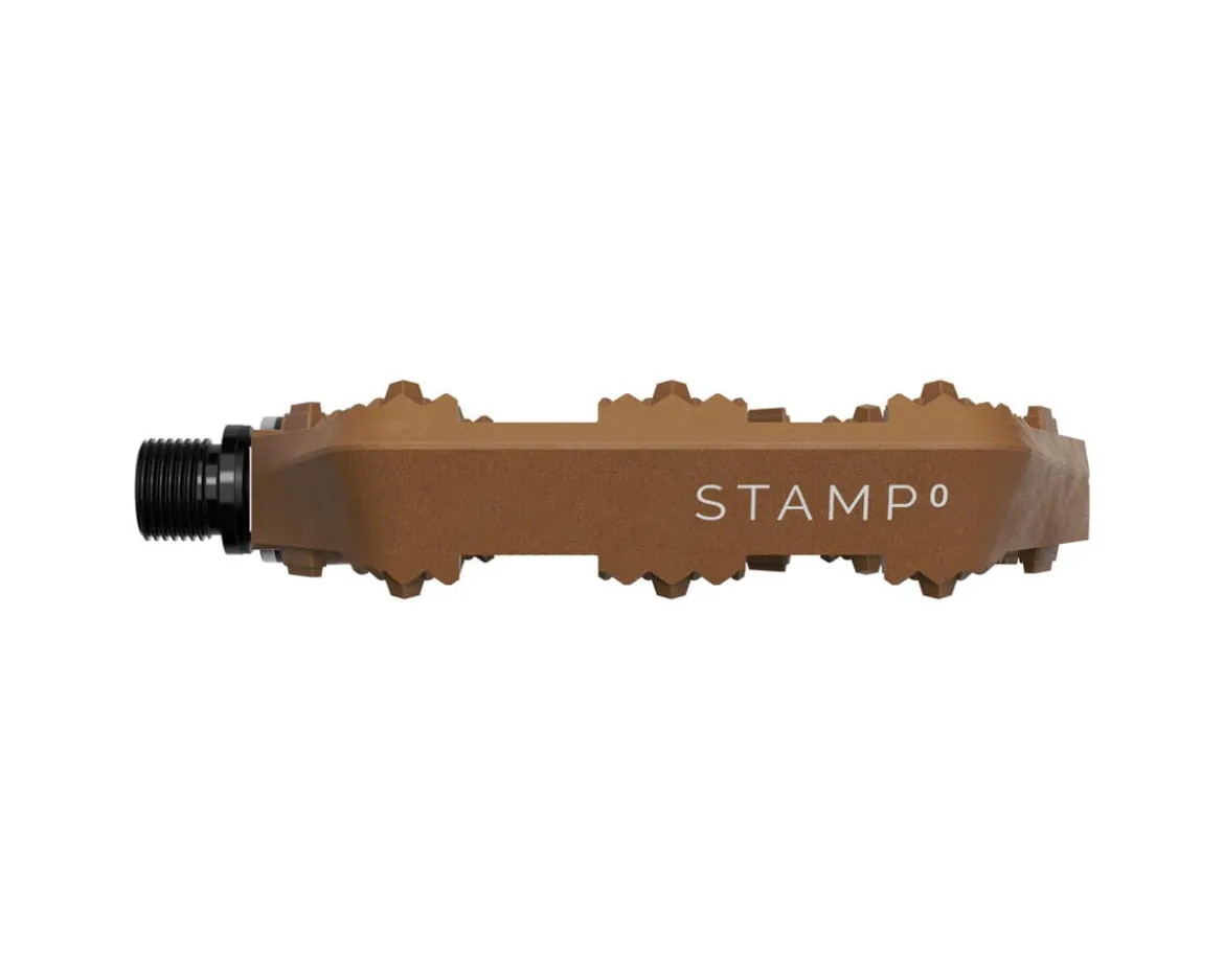 Crankbrothers Stamp 0 Platform Pedals (Brown) (L)
