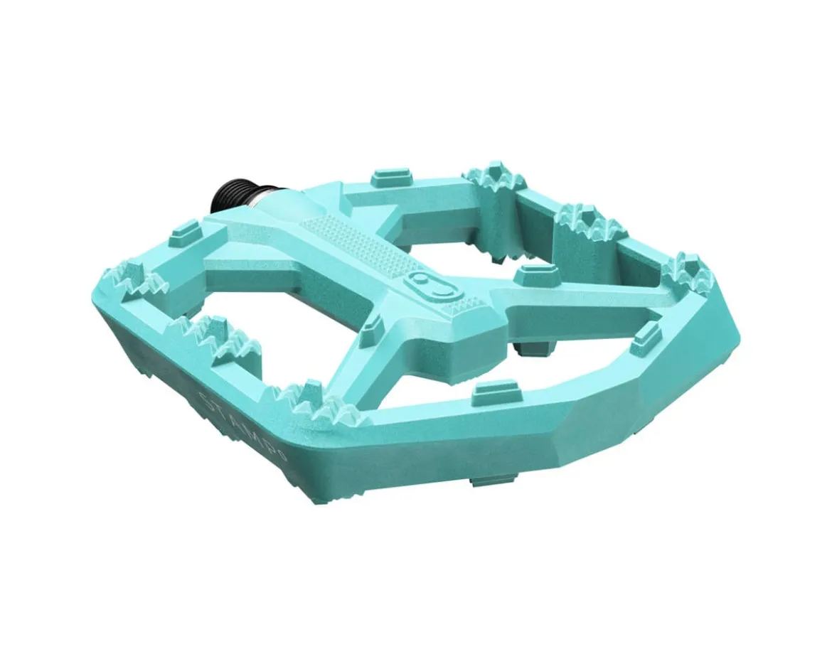 Crankbrothers Stamp 0 Platform Pedals (Turquoise) (L)