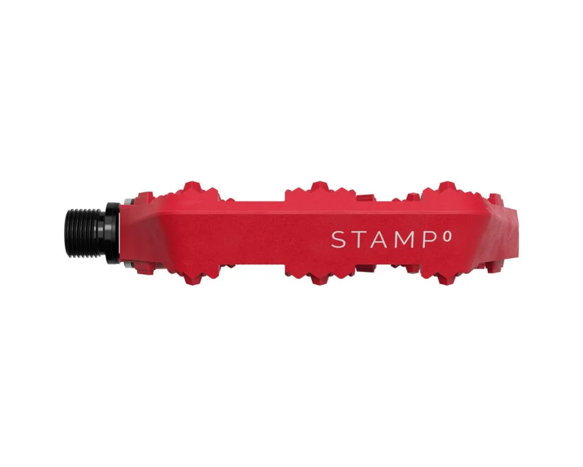 Crankbrothers Stamp 0 Platform Pedals (Red) (L)
