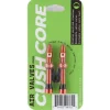 CushCore Air Valve Tubeless Valve Set (Orange) (44mm)