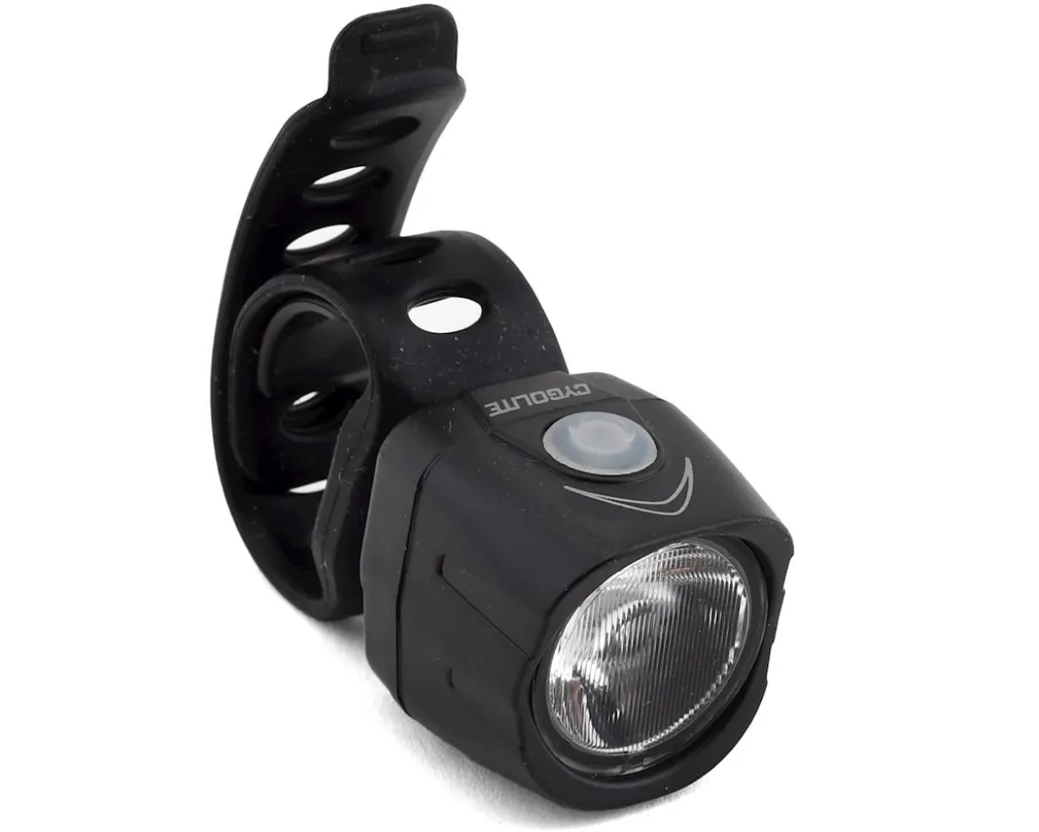 Cygolite Dice Duo 110 Rechargeable Head/Tail Light (Black) (110/30 Lumens)