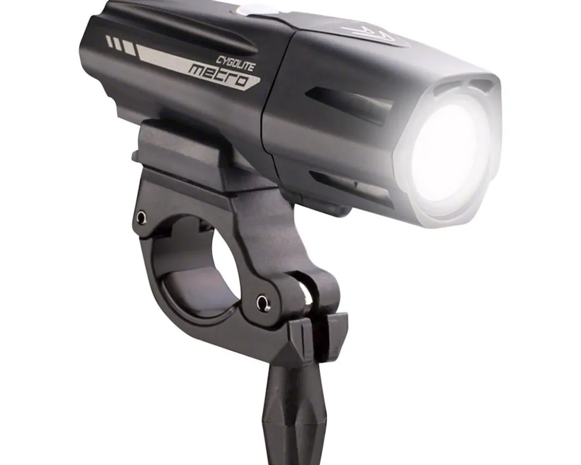 Cygolite Metro Plus 650 Rechargeable Headlight (Black) (650 Lumens)